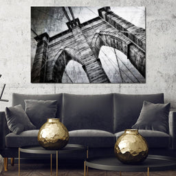 Brooklyn Bridge Arch - NicheCanvas