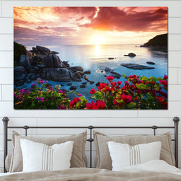 Tranquil Beach Resort - NicheCanvas