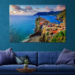 Vernazza Village - NicheCanvas