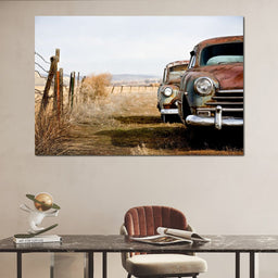 Abandoned Cars - NicheCanvas