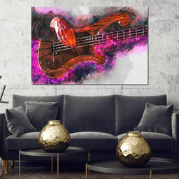 Les Claypool's Guitar - Abraham Szomor - NicheCanvas