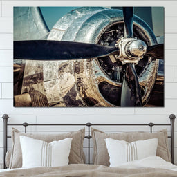 WWII Airplane Propeller - NicheCanvas