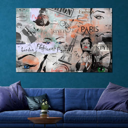 Paris Fashion - NicheCanvas