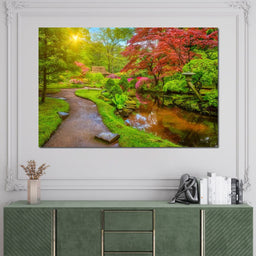Japanese Garden - NicheCanvas