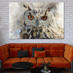 Eurasian Owl  - NicheCanvas