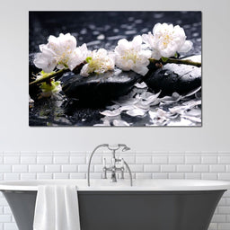 Spa Flowers - NicheCanvas