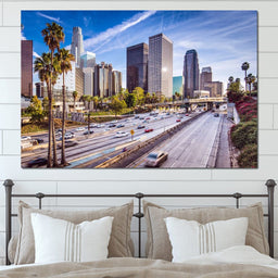 Los Angeles Skyline - NicheCanvas