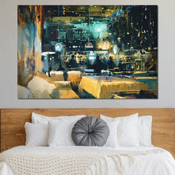 Cozy Restaurant - NicheCanvas