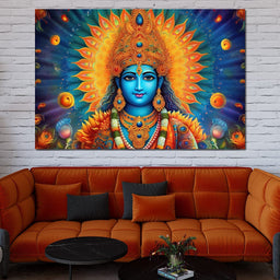 Vishnu's Aura - NicheCanvas
