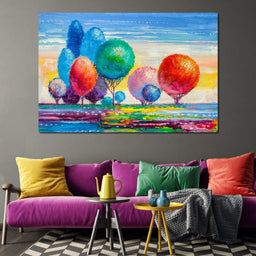 Autumn Fantasy Forest - NicheCanvas