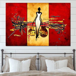 African Silhouette - NicheCanvas