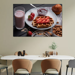 Homemade Waffles - NicheCanvas