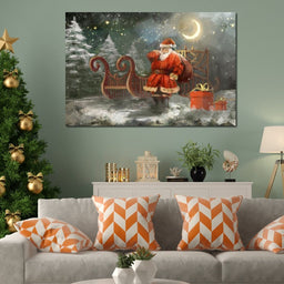 Christmas Night - NicheCanvas