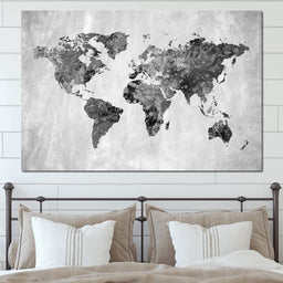 World Map 9 - Mateo - NicheCanvas