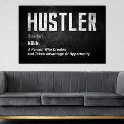 Hustle - David Drake - NicheCanvas