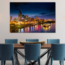 Nashville Skyline - NicheCanvas