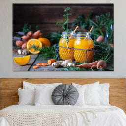 Fresh Orange Juice - NicheCanvas