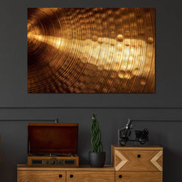 Golden Cymbal - NicheCanvas