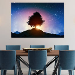 Spectacular Otherworldly Sunset - NicheCanvas