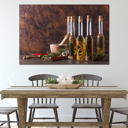 Olive Oil Canvas Set - NicheCanvas