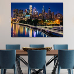 Philadelphia Skyline - NicheCanvas