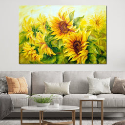 Beautiful Sunflowers - NicheCanvas