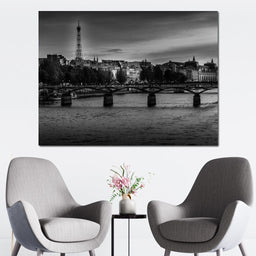 Paris in Black & White 7 - Alexandre Venancio - NicheCanvas