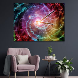 Spacetime Clock - NicheCanvas