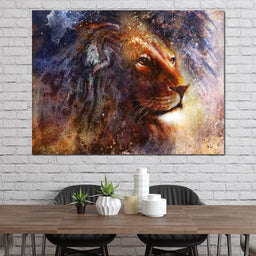 Glory Lion - NicheCanvas