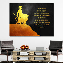 Psalm 27:1 - ABConcepts - NicheCanvas