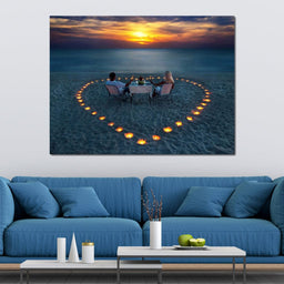 Valentine's Day Dinner - NicheCanvas