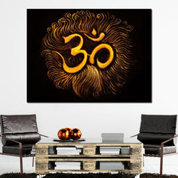 Golden OM - NicheCanvas
