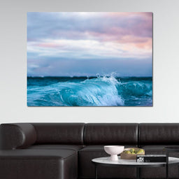 Blue Waves - Lucas Moore - NicheCanvas
