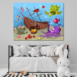 Sunken Treasure - NicheCanvas