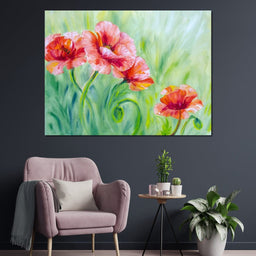 Summer Poppies - NicheCanvas