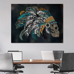 Ornamental Skull - NicheCanvas