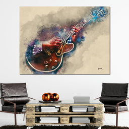 BB King's Guitar - Abraham Szomor - NicheCanvas
