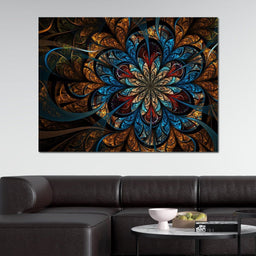 Blue Shadow - NicheCanvas