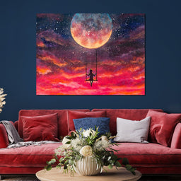 Moon Swing - NicheCanvas