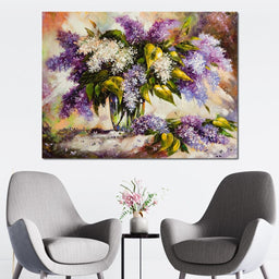 Lilac Bouquet - NicheCanvas