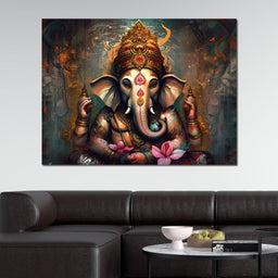 Ganesha's Wealth - NicheCanvas
