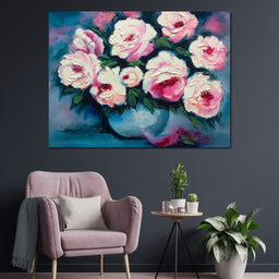 Beautiful Peonies - NicheCanvas