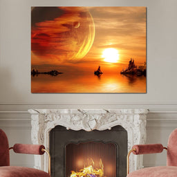 Otherworldly Scenery - NicheCanvas