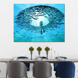 Eye of the Ocean - NicheCanvas