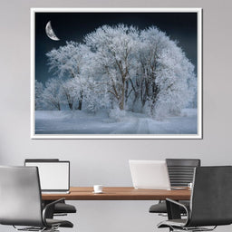 Winter Snow Forest - Johanjjf - NicheCanvas
