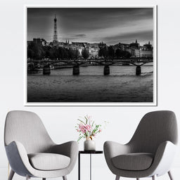 Paris in Black & White 7 - Alexandre Venancio - NicheCanvas