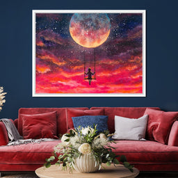 Moon Swing - NicheCanvas