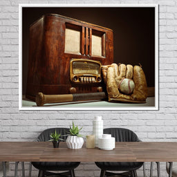 Vintage Baseball - NicheCanvas