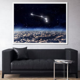 Aries Horoscope Constellation - NicheCanvas