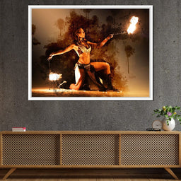 Flaming Nights - Johanjjf - NicheCanvas